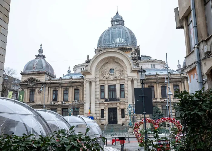 Old Town Luxe Retreat - Calea Victoriei Cec Bank דירה בוקרשט