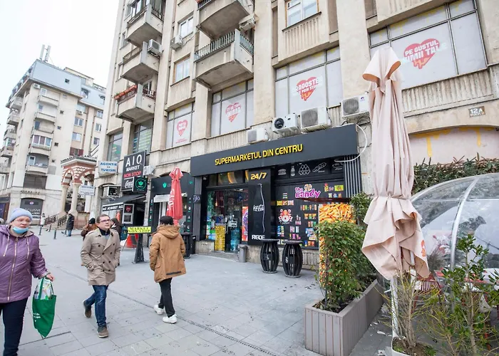 דירה Old Town Luxe Retreat - Calea Victoriei Cec Bank בוקרשט