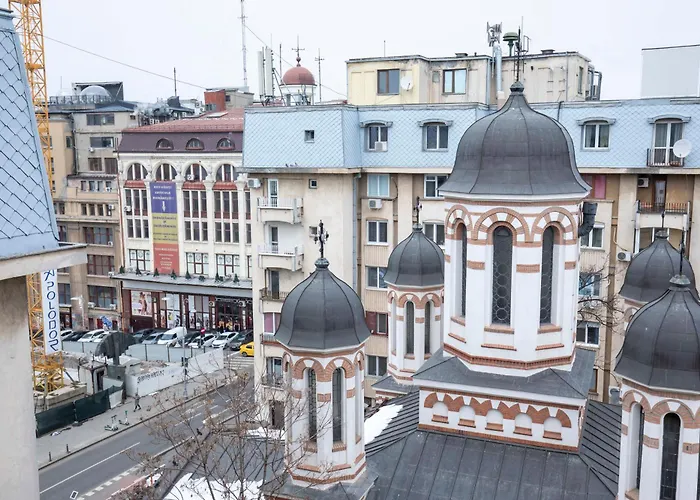 Old Town Luxe Retreat - Calea Victoriei Cec Bank דירה *